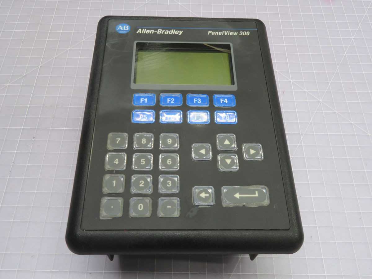 ALLEN BRADLEY 2711-K3A2L1, 3.3 IN MONO LCD, 128X64 RESOLUTION, DH-485 COMM, 24VDC POWER - OPERATOR INTERFACE PANELS