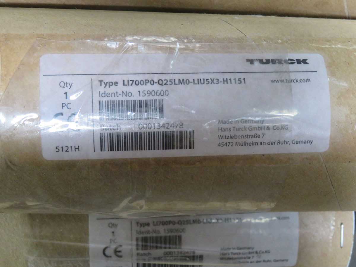 TURCK LI700P0-Q25LM0-LIU5X3-H1151 1590600 INDUCTIVE LINEAR POSITION SENSOR T266574 - SENSORS