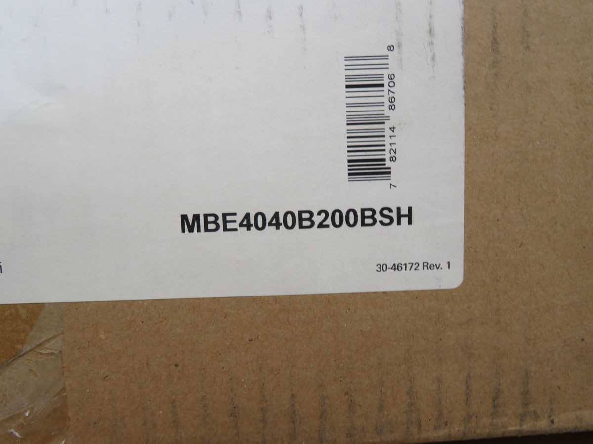 EATON MBE4040B200BSH METER-BREAKER, 200A MAIN, 120/240V AC, 40 CIRCUITS, 10KA AIC, NEMA 3R - CIRCUIT BREAKERS
