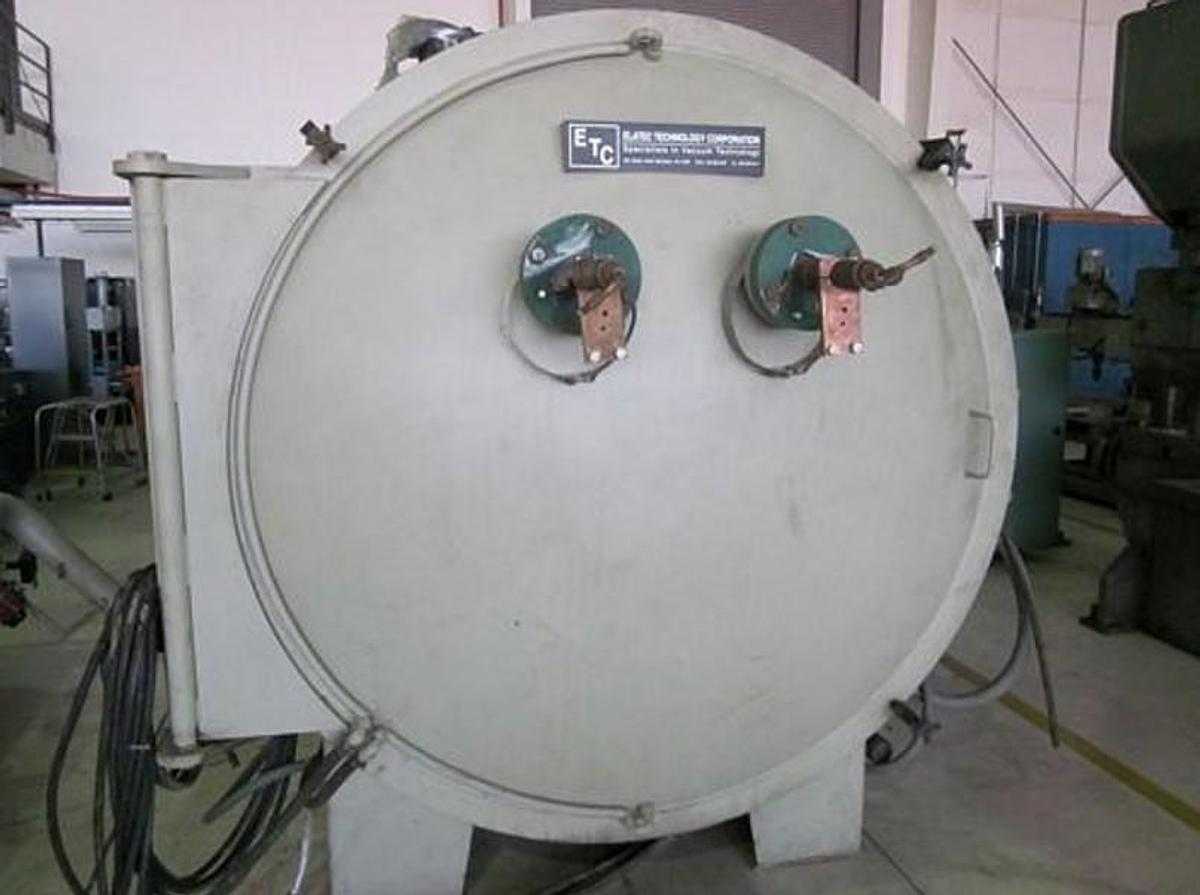 ETC ELATEC SYSTEM VII MULTIPURPOSE VACUUM FURNACE, 1000C-2200C, STAINLESS STEEL CHAMBER - VACUUM FURNACE