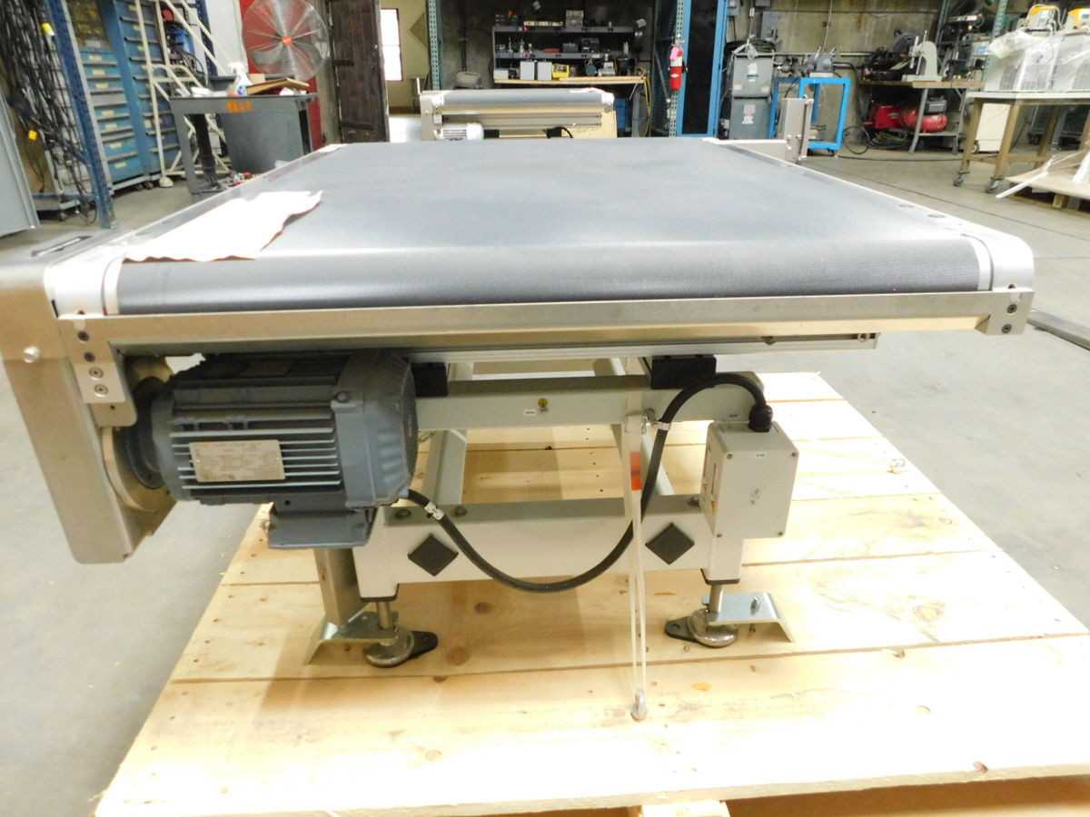 Wipotec OCS 48"L x 31"W Belt Conveyor, 240/480 VAC Power - BELT CONVEYOR