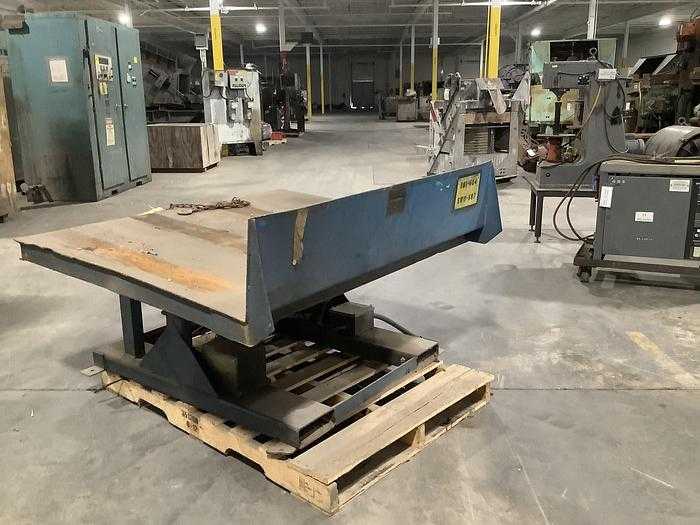 VESTIL SCISSOR LIFT TABLE 4000LB 2HP 460V 3PH 43INH 36IN TRAVEL - LIFTING EQUIPMENT