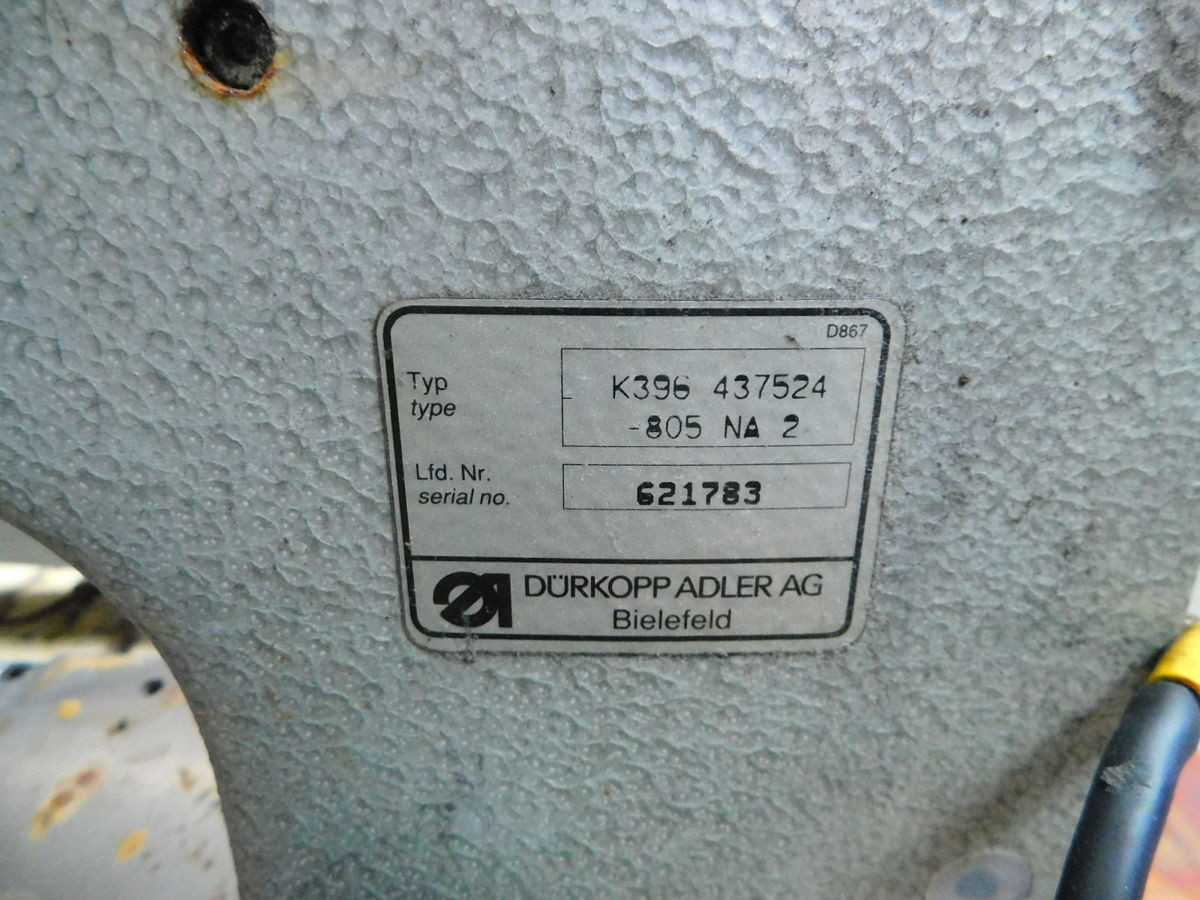 Lot Of 6 Durkopp Adler K396 K467 Industrial Sewing Machines - PLANT & FACILITY