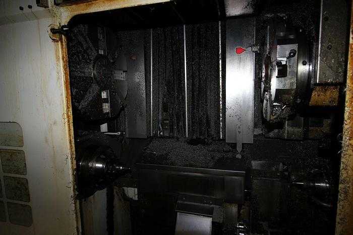 2014 FUJI ANS3400 CNC LATHE, TWIN TURRET, GANTRY LOADER, FANUC 0I-TD, 11-INCH CAPACITY - CNC LATHES
