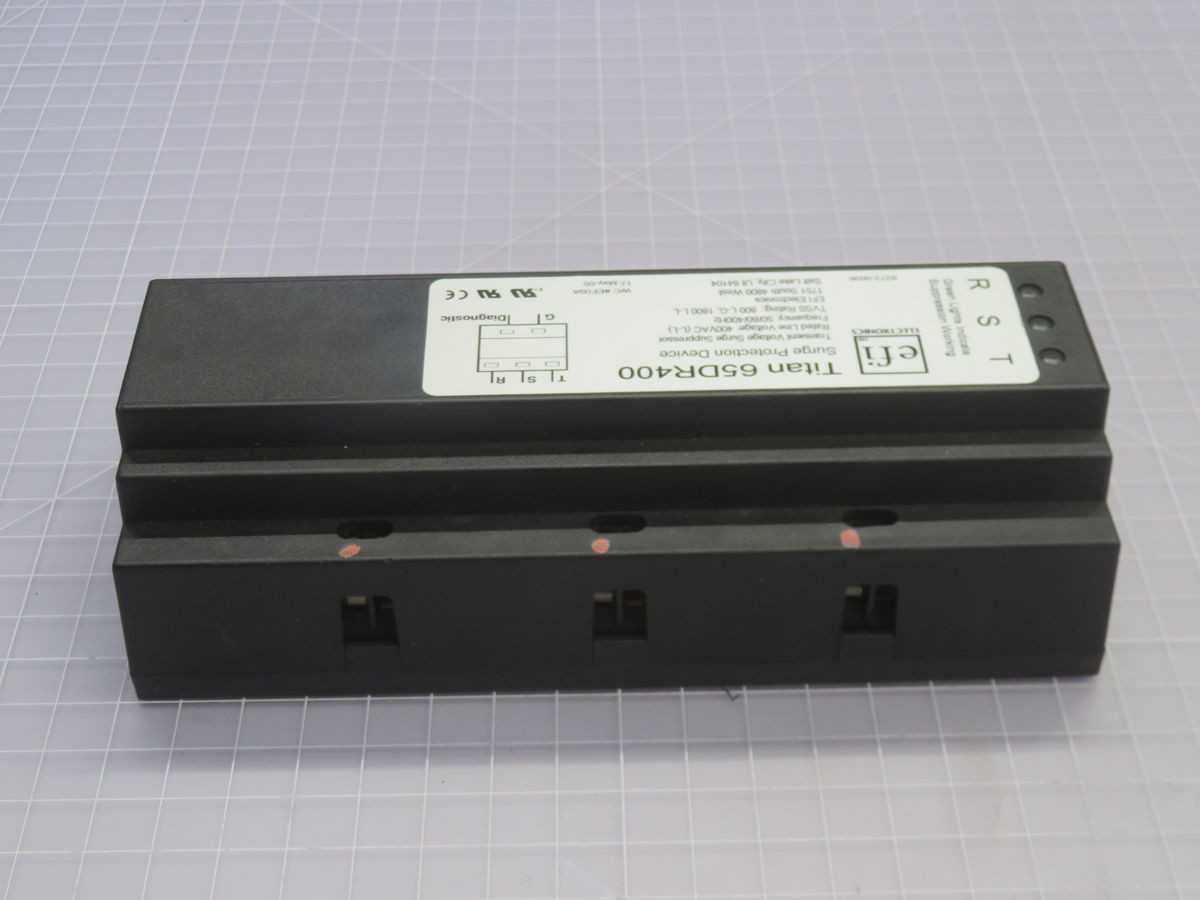 TITAN 65DR400 TRANSIENT VOLTAGE SURGE SUPPRESSOR T263393 - SURGE SUPPRESSOR