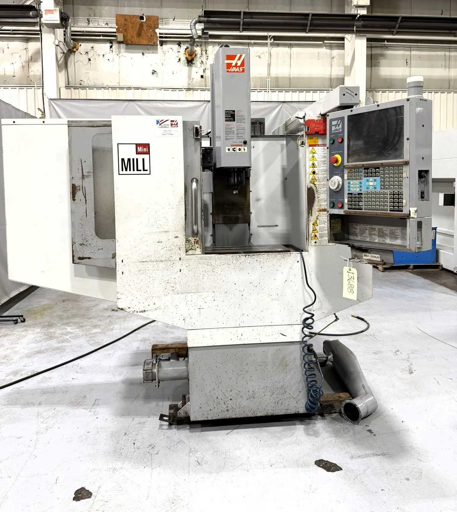 2006 HAAS MINI MILL CNC, 6000 RPM, 10 ATC, 3-AXIS, 240V POWER, COMPACT & EFFICIENT! - VERTICAL MACHINING CENTERS