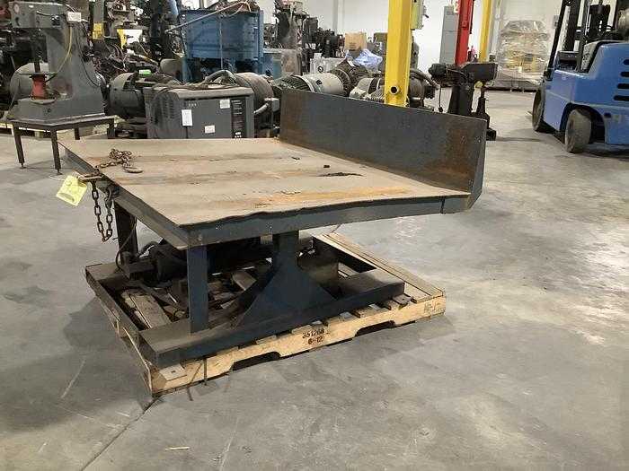 VESTIL SCISSOR LIFT TABLE 4000LB 2HP 460V 3PH 43INH 36IN TRAVEL - LIFTING EQUIPMENT
