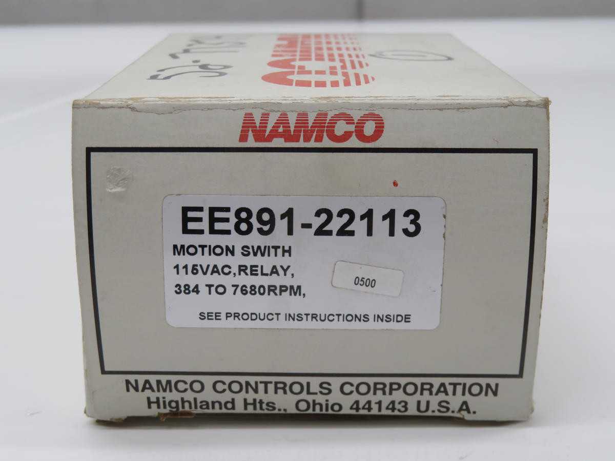 NAMCO EE891-22113 LIMIT SWITCHES, 120VAC VOLTAGE, 115A CURRENT, 384-7680 RPM RANGE - SWITCHES
