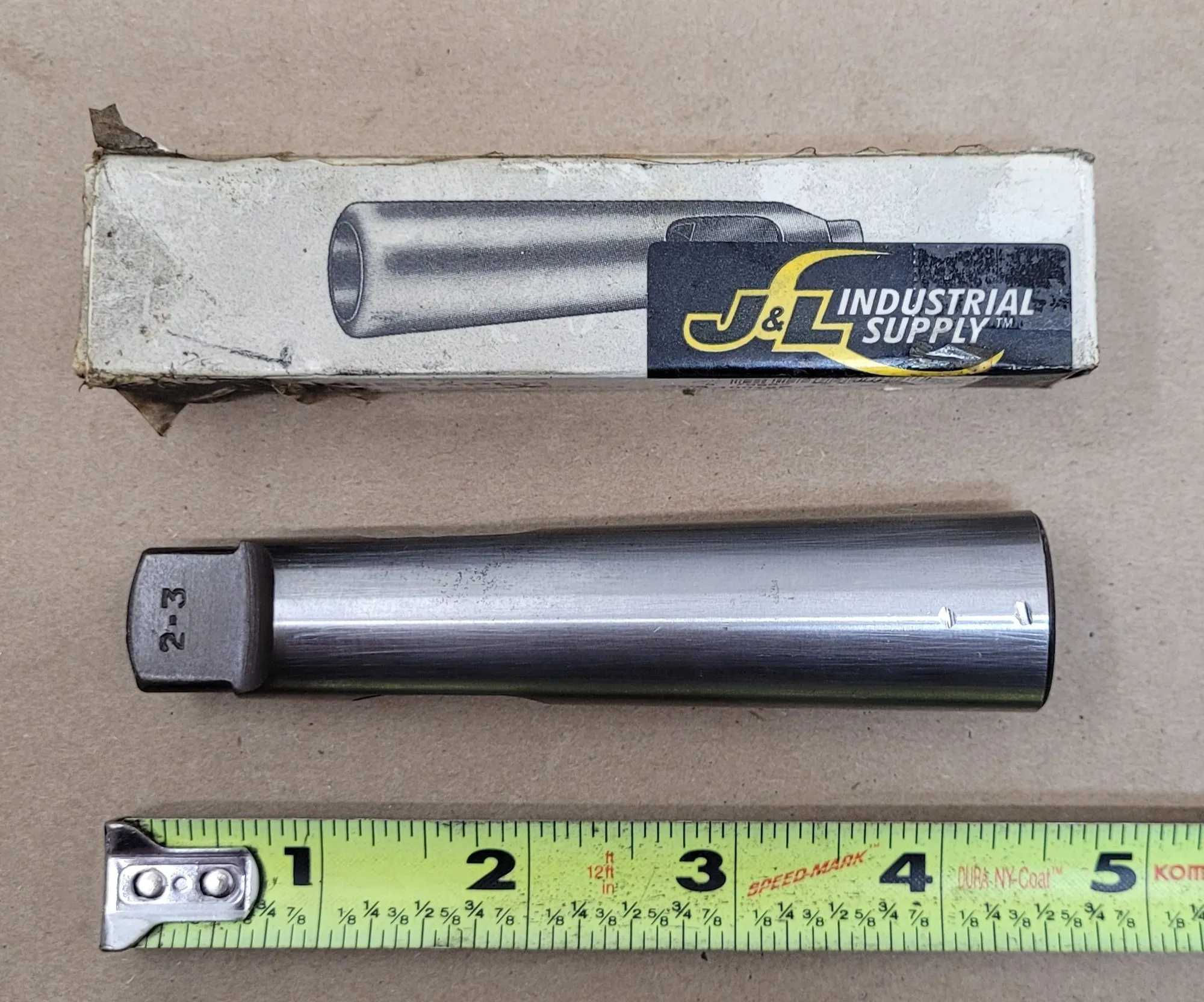 J&L INDUSTRIAL SUPPLY QMS-10018B DRILL SLEEVE, SIZE 2-3 MT - MACHINE TOOLING