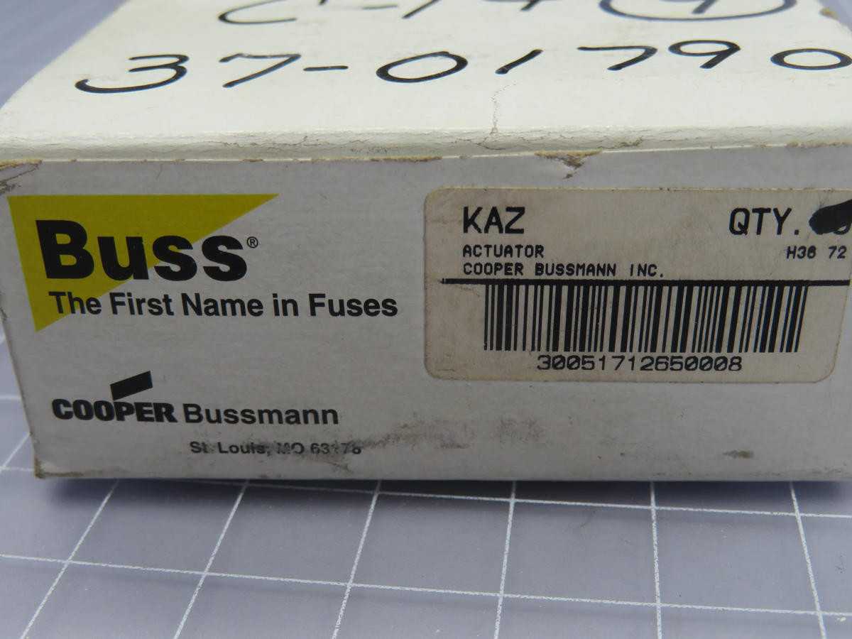 Lot of 19 Bussmann Kaz Actuator Signal Device - FUSES