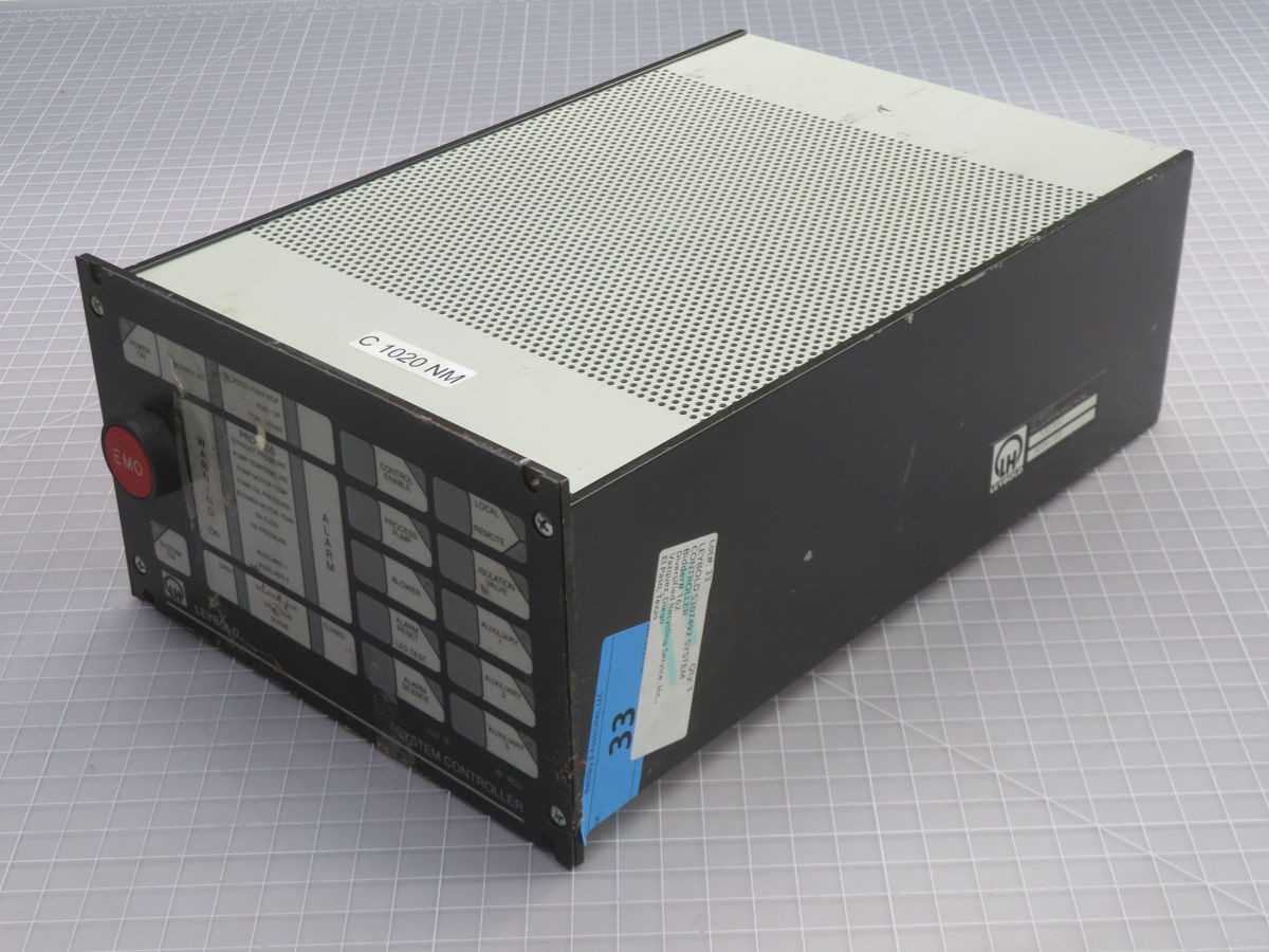 LEYBOLD S307492 9504-169 VACUUM SYSTEM CONTROLLER T264791 - AUTOMATION & CONTROLS