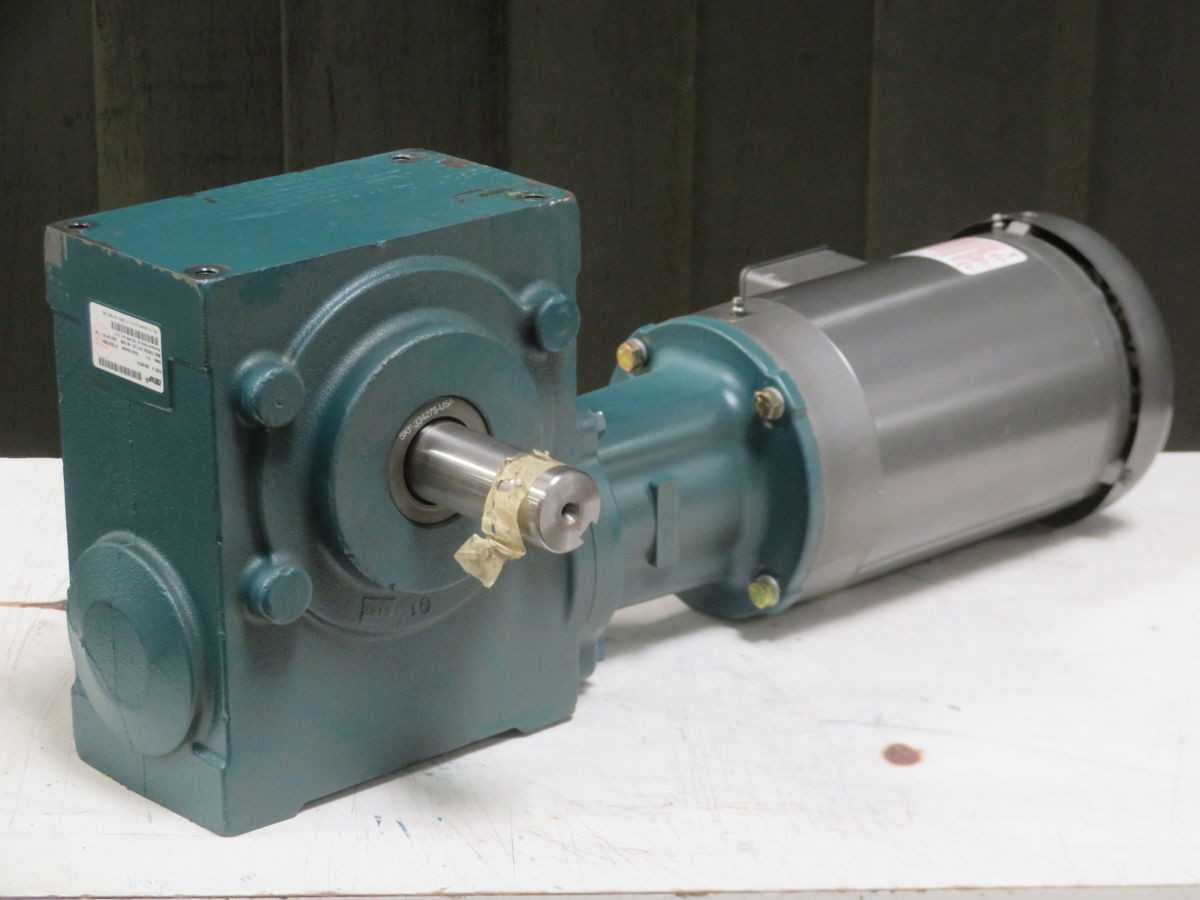 BALDOR VEM3554T-57 35A15R14 MOTOR W TIGEAR2 T266505 - AC MOTOR