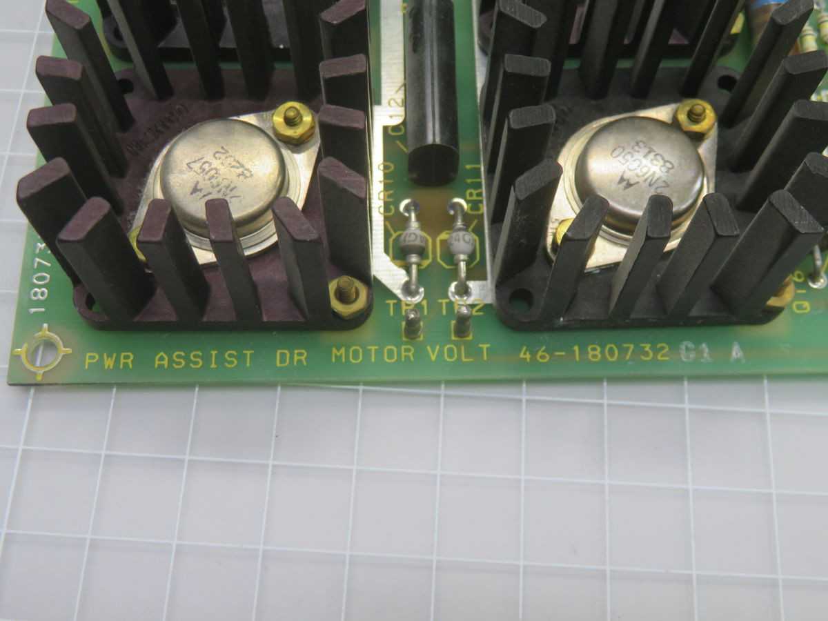 GE Pwr Assist Dr Motor Volt Circuit Boards 46-180732 G1 A 180733B T264578 - PCB CIRCUIT BOARDS