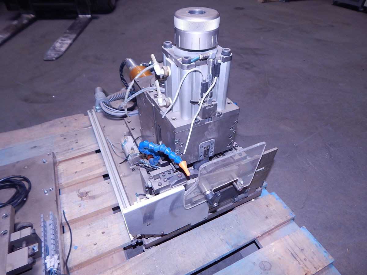 SCHUNK CONDOR II PC B 802 010 502 ULTRASONIC WELDER HEAD WITH TRANSDUCER M6615 - WELDING EQUIPMENT