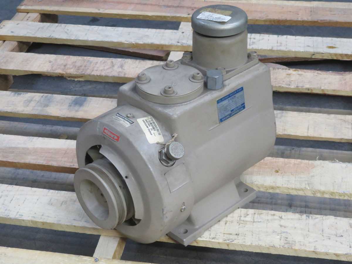 ULVAC D-650K VACUUM PUMP T263334 - VACUUM PUMP