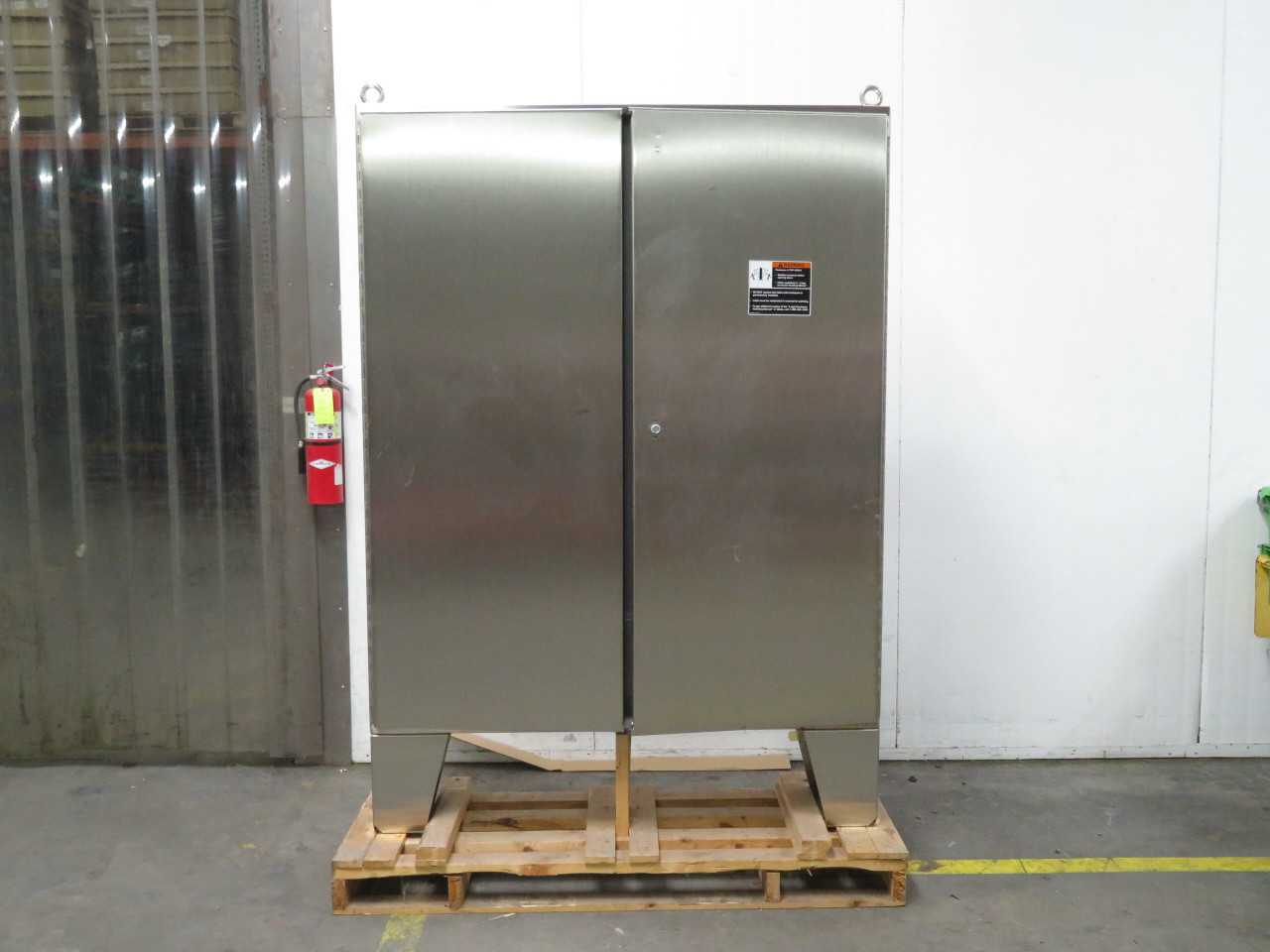 HOFFMAN A726010USSLP SST ENCL, TYPE 304, 72 IN H, 60 IN W, 10 IN D, NEMA 12, IP55 - ELECTRICAL ENCLOSURES