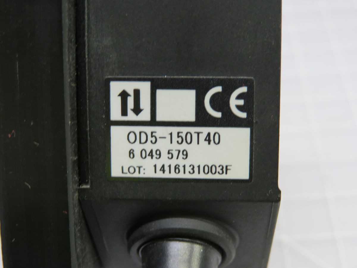 SICK OD5-150T40 SENSOR, 110-190MM RANGE, 2ΜM REPEATABILITY, +/-40ΜM LINEARITY, 180G WEIGHT, IP67 - SENSORS