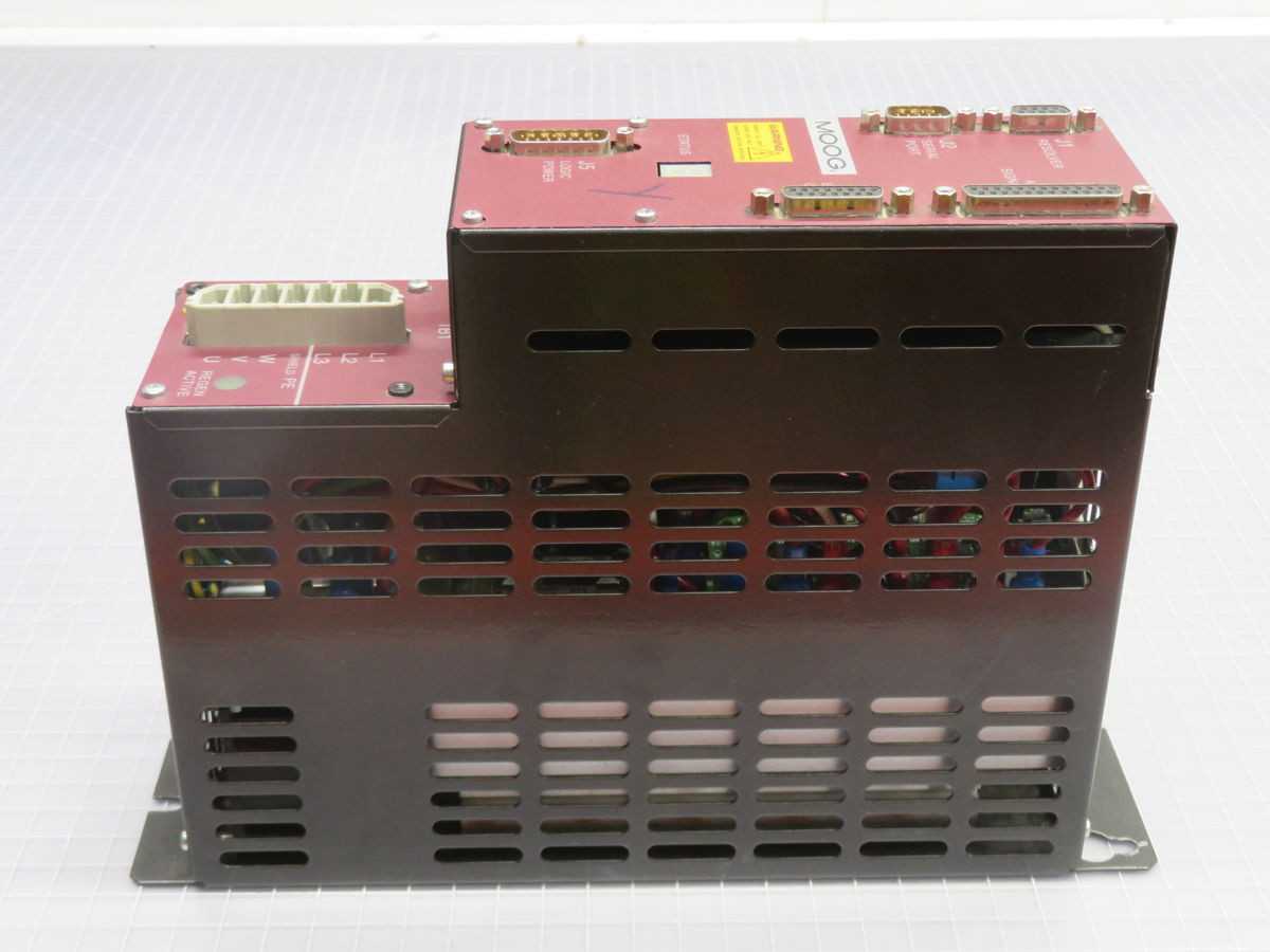 MOOG L180-410B-A2 L180 SERIES SINGLE-AXIS DIGITAL SERVO DRIVE T269070 - SERVO