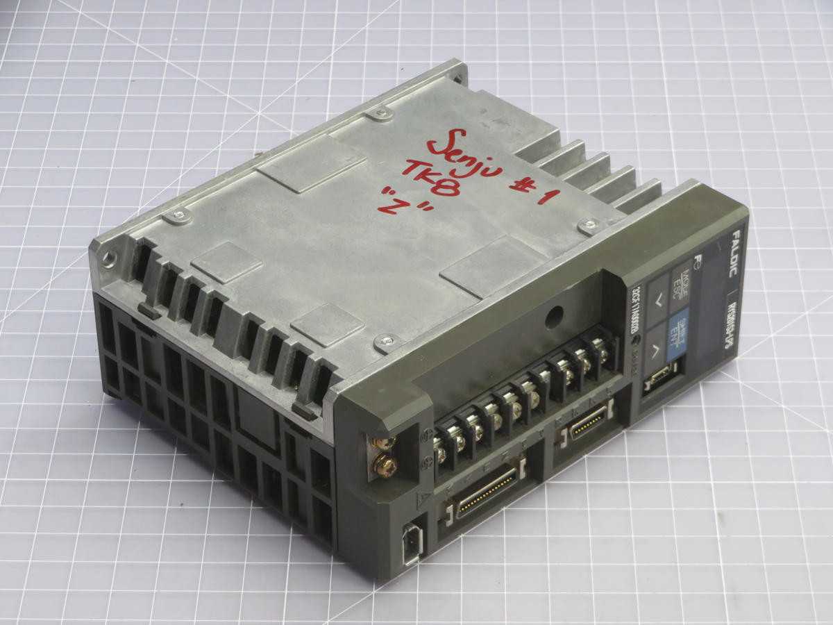 Fuji RYS201S3-LPS Servo Drives, 200-230V Input, 0.2kW Cont. Power, 1.2A Rated Current - SERVO DRIVES