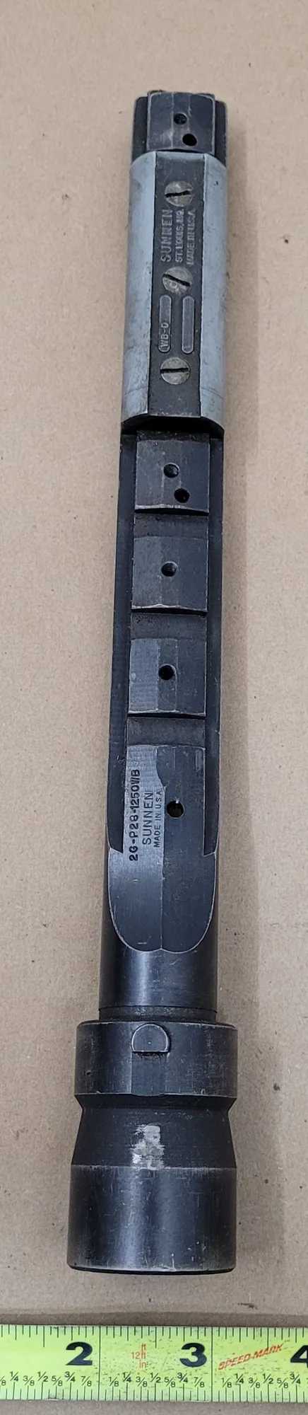 SUNNEN 2G-P28-1250 WB HONING MANDREL, 1.230-1.375 INCH DIAMETER RANGE, P28 STONE SIZE - MACHINE TOOLING