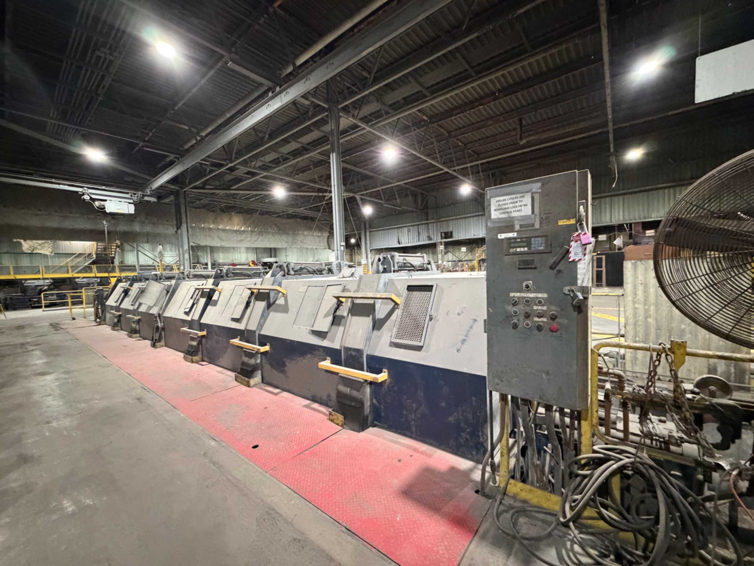 Ceeco 7 Carrier Tubular Wire Strander Line - WIRE MANUFACTURING