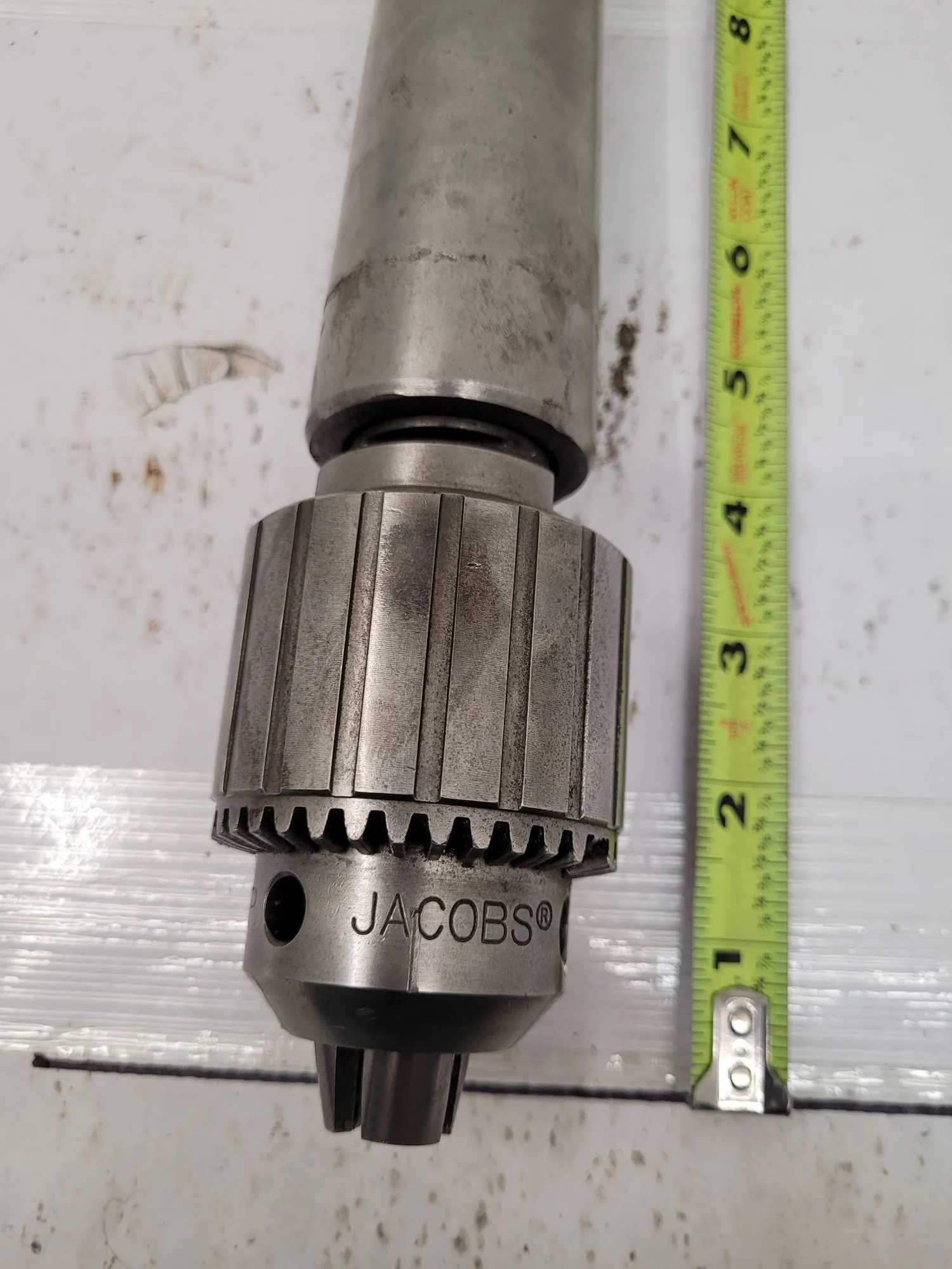 JACOBS 3KD CHUCK, 3 TAPER, 1/8-5/8" / 3-16MM CAP, W/ MFA29 MICRO HEAD FINE ADJUST BORING HEAD - MACHINE TOOLING