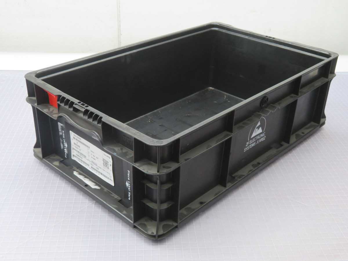 LOT OF 60 ORBIS NX02415-7 STAKPAK MODULAR STRAIGHT WALL CONTAINER 24X15X5 - STORAGE & HANDLING EQUIPMENT