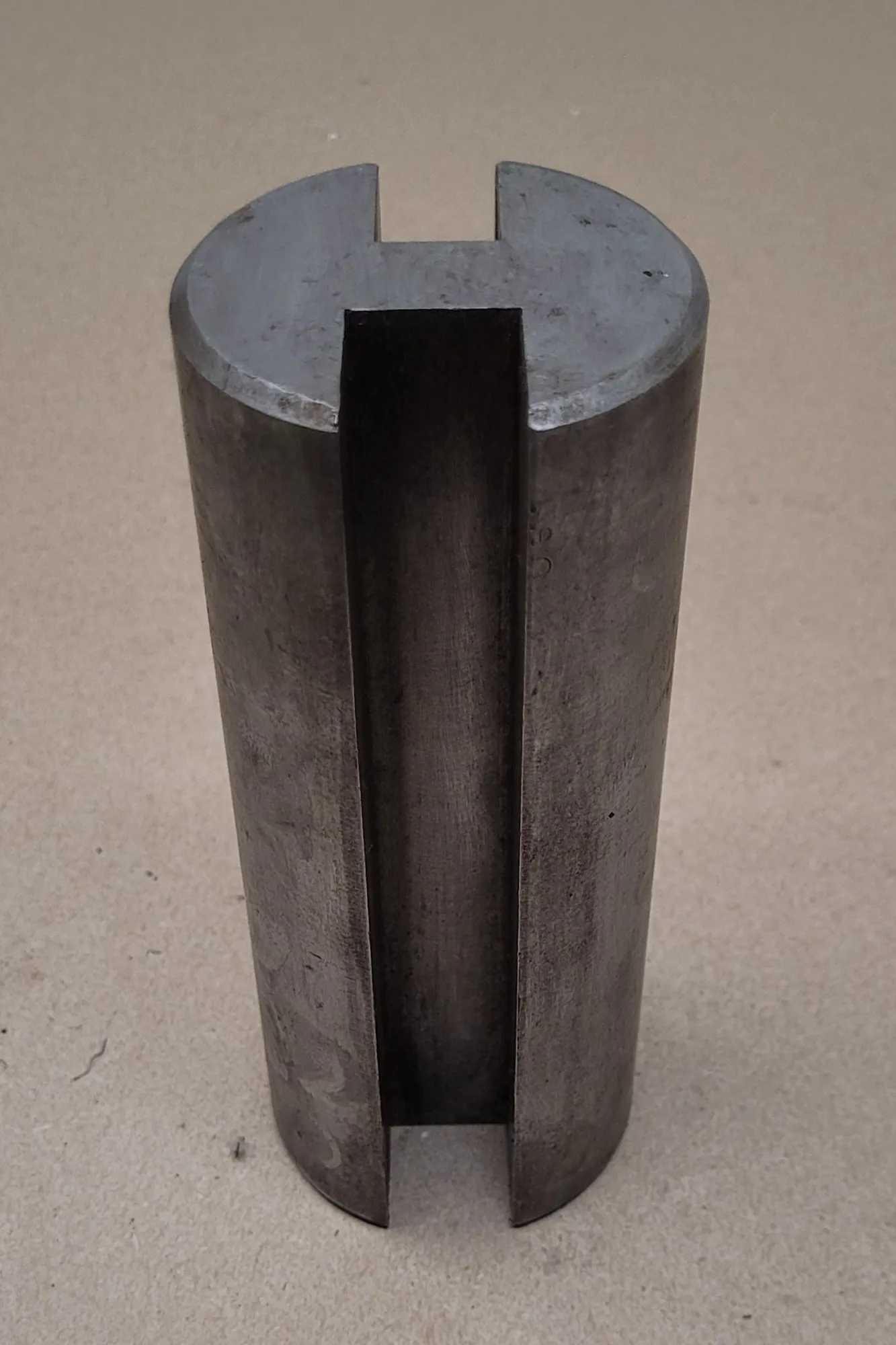 DOUBLE SIDED KEYSEATER BROACH BUSHING, 15MM/20MM, OAL 6", OD 2-1/4" - MACHINING TOOLING & PARTS