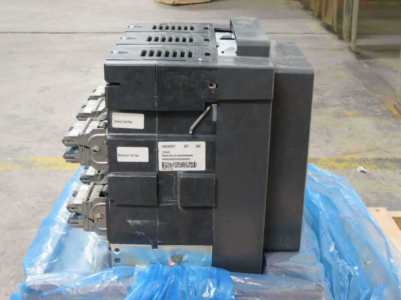 EATON MWI616 MWI6163LEA CIRCUIT BREAKER, 3 POLE, 480/690V VOLTAGE, 1600 A CURRENT, CAT B - CIRCUIT BREAKERS