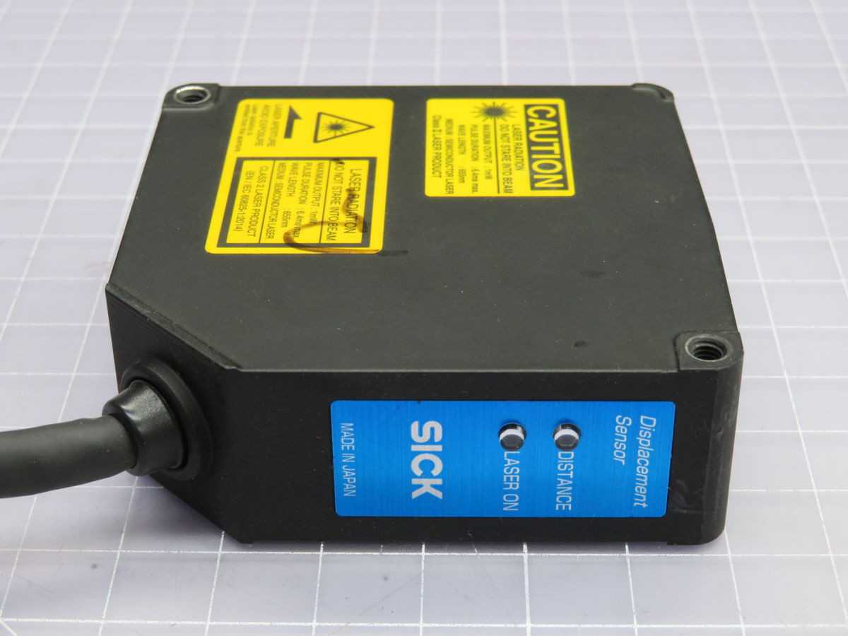 SICK OD5-150T40 PHOTOELECTRIC, 150MM RANGE, 5ΜM RES, 10ΜM REP, ±50ΜM LIN, IP67 - SENSORS