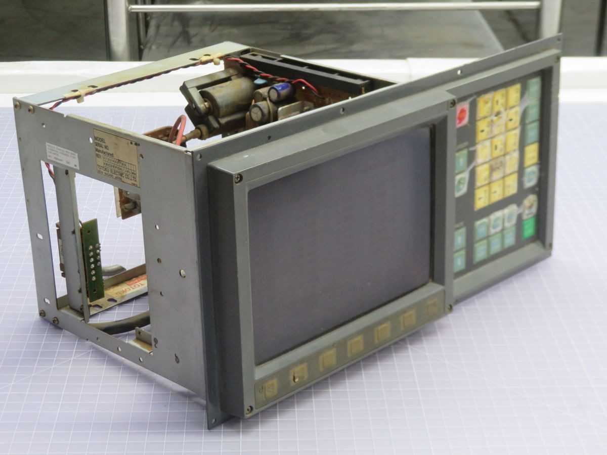 FANUC A61L-0001-0093 E8069PDA-CD 9In. CRT Monitor Control Assy T264141 - OPERATOR INTERFACE PANELS
