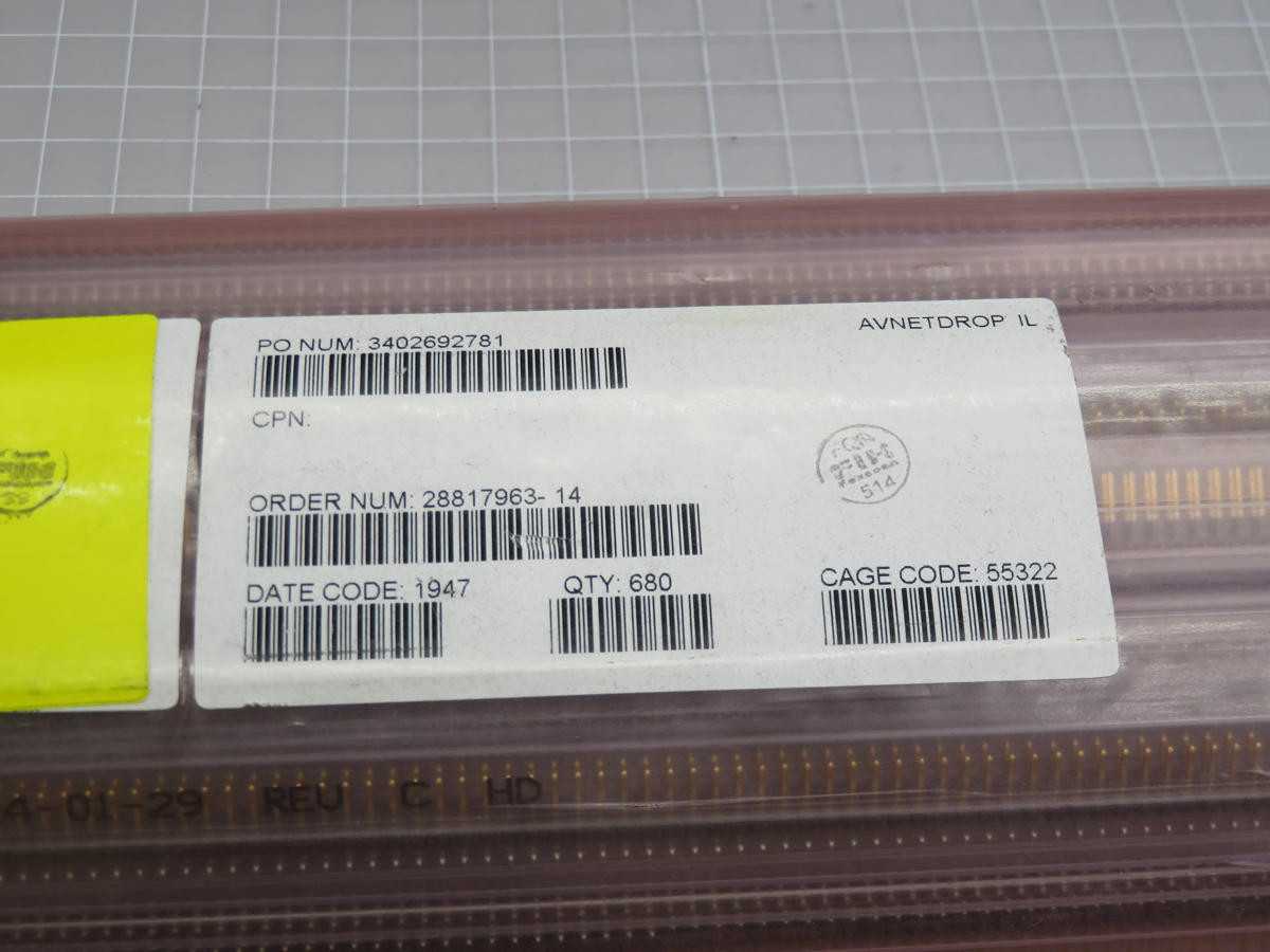 Lot of 675 Samtec TSM-113-01-L-DV Connectors, Interconnects - CONTACTORS