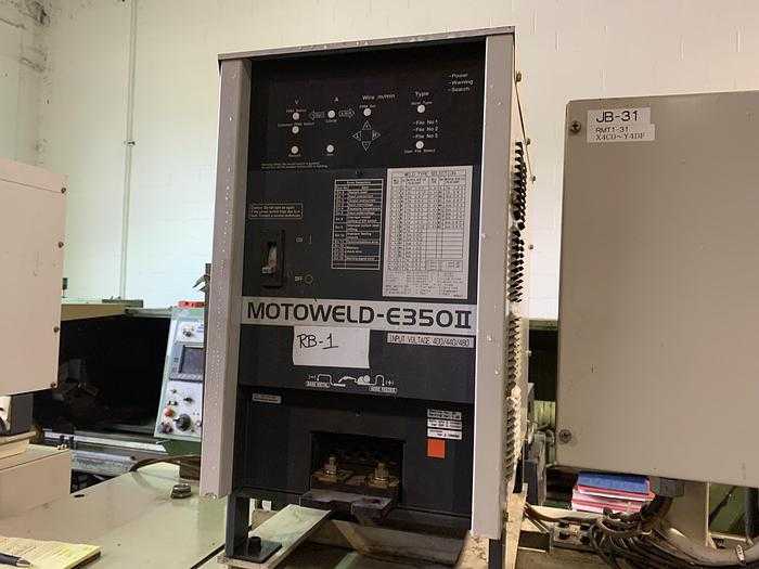 2005 YASKAWA MOTOMAN EA1400N ROBOTIC WELDING CELL, 3KG PAYLOAD, 1390MM REACH, NX100 CONTROLLER - ARTICULATED ROBOTS