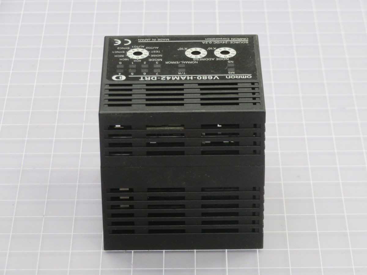 OMRON V680-HAM42-DRT INTEGRATED CONTROLLER T262576 - PLC MODULES