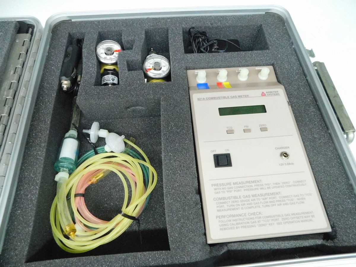 Arbiter Systems 921A Combustible Gas Meter M7370 - Reliable Measurement Solution - INDUSTRIAL PARTS