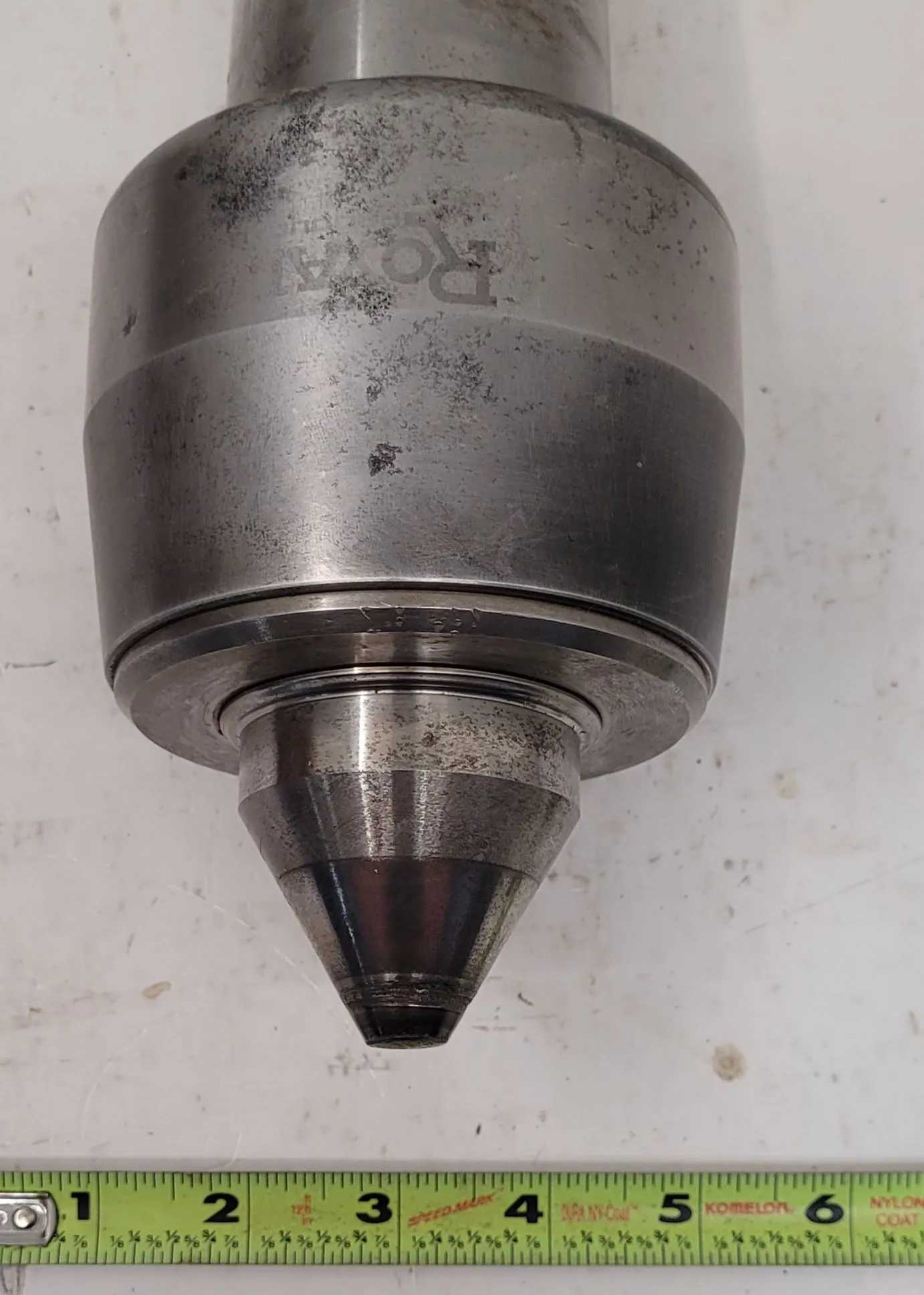 ROYAL 6MT LIVE CENTER, HEAVY-DUTY SPINDLE TYPE, 6 MORSE TAPER - MACHINING TOOLING & PARTS