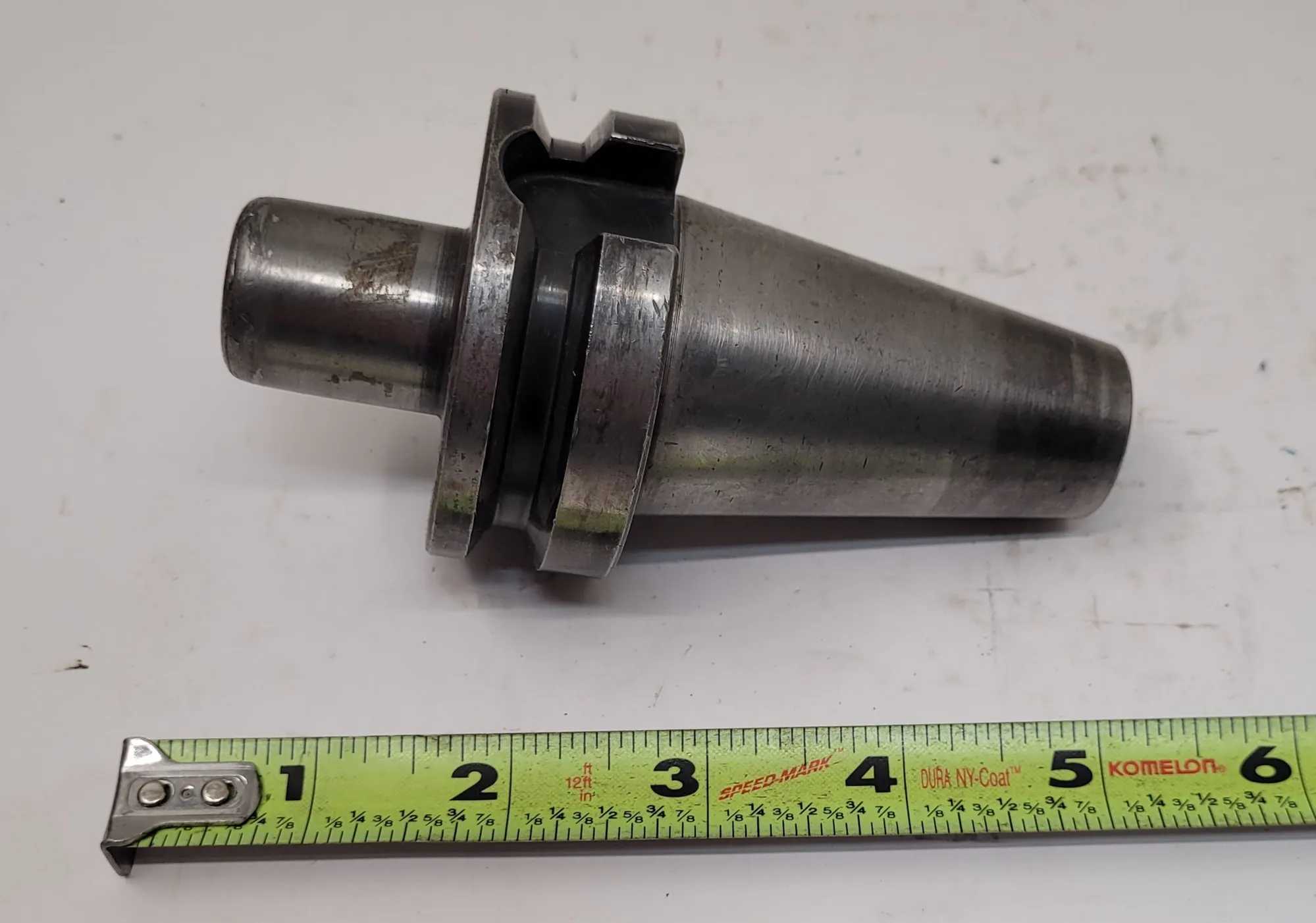 COMMAND BT40 END MILL HOLDER, CAT 40, 3/8IN BORE, 5IN OAL - MACHINING TOOLING & PARTS