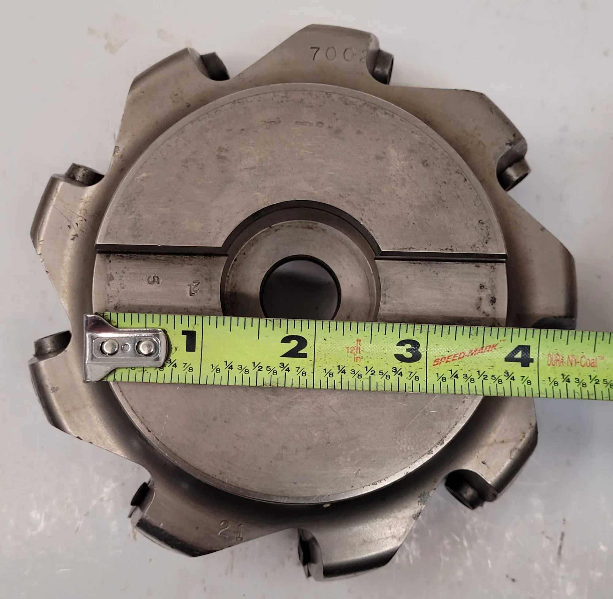 INGERSOLL 5W7K-60R01 / 7002836-D 6" SHELL MILL - 9 EFF. TEETH, 16.00 MM PROFILE RADIUS - MACHINE TOOLING
