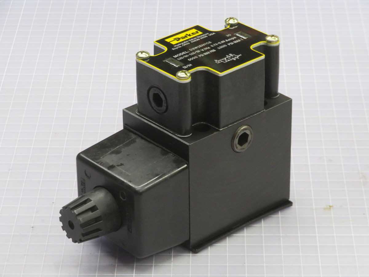 PARKER D3W1ENYC5-30 DIRECTIONAL CONTROL VALVE T263009 - HYDRAULIC DIRECTIONAL CONTROL VALVE