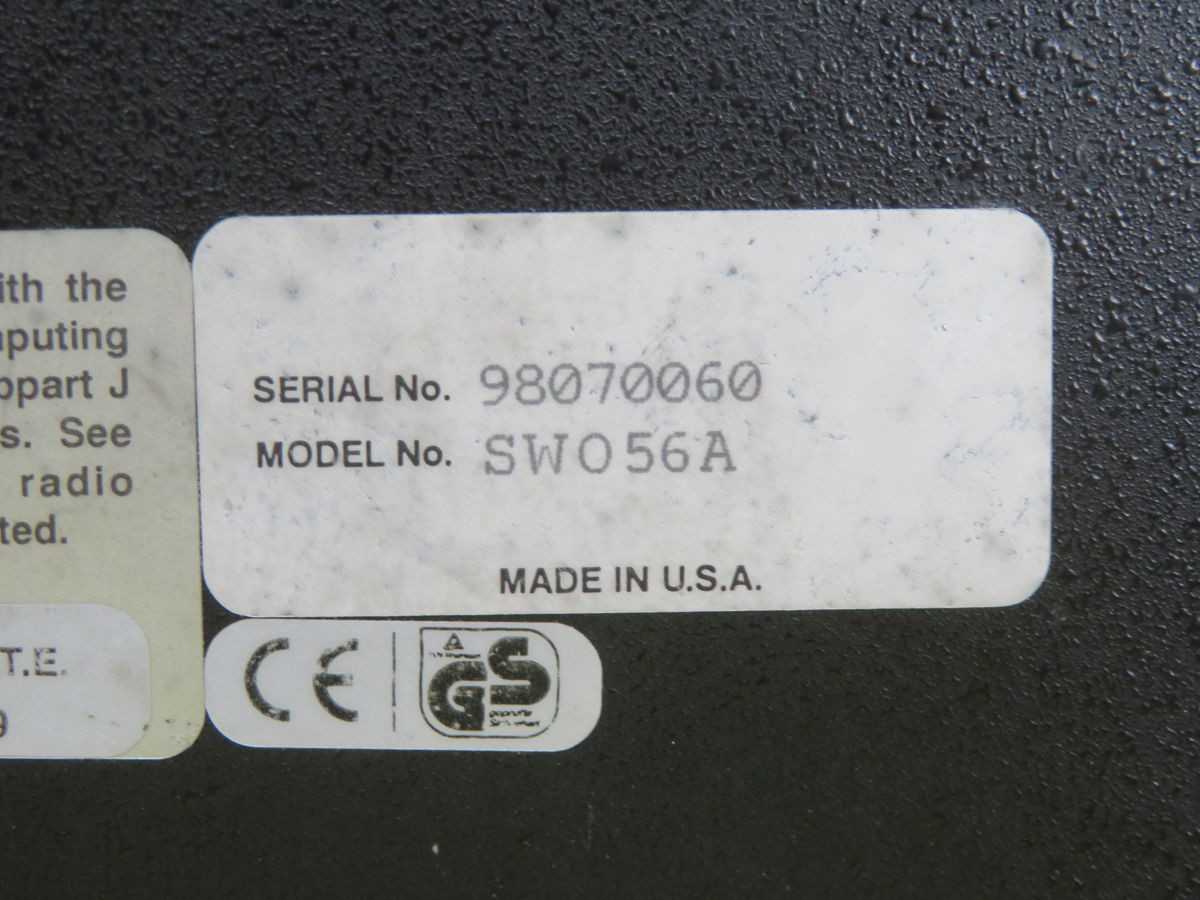 BLACK BOX SW056A CODE OPERATED SWITCH T261792 - SWITCHES