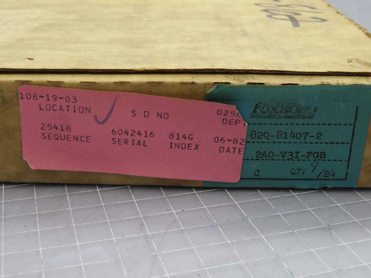 FOXBORO 2A0-V31-FGB, VOLTAGE TO CURRENT CONVERSION MODULE, 0-10 VDC INPUT, 4-20 MA OUTPUT - PLC MODULES