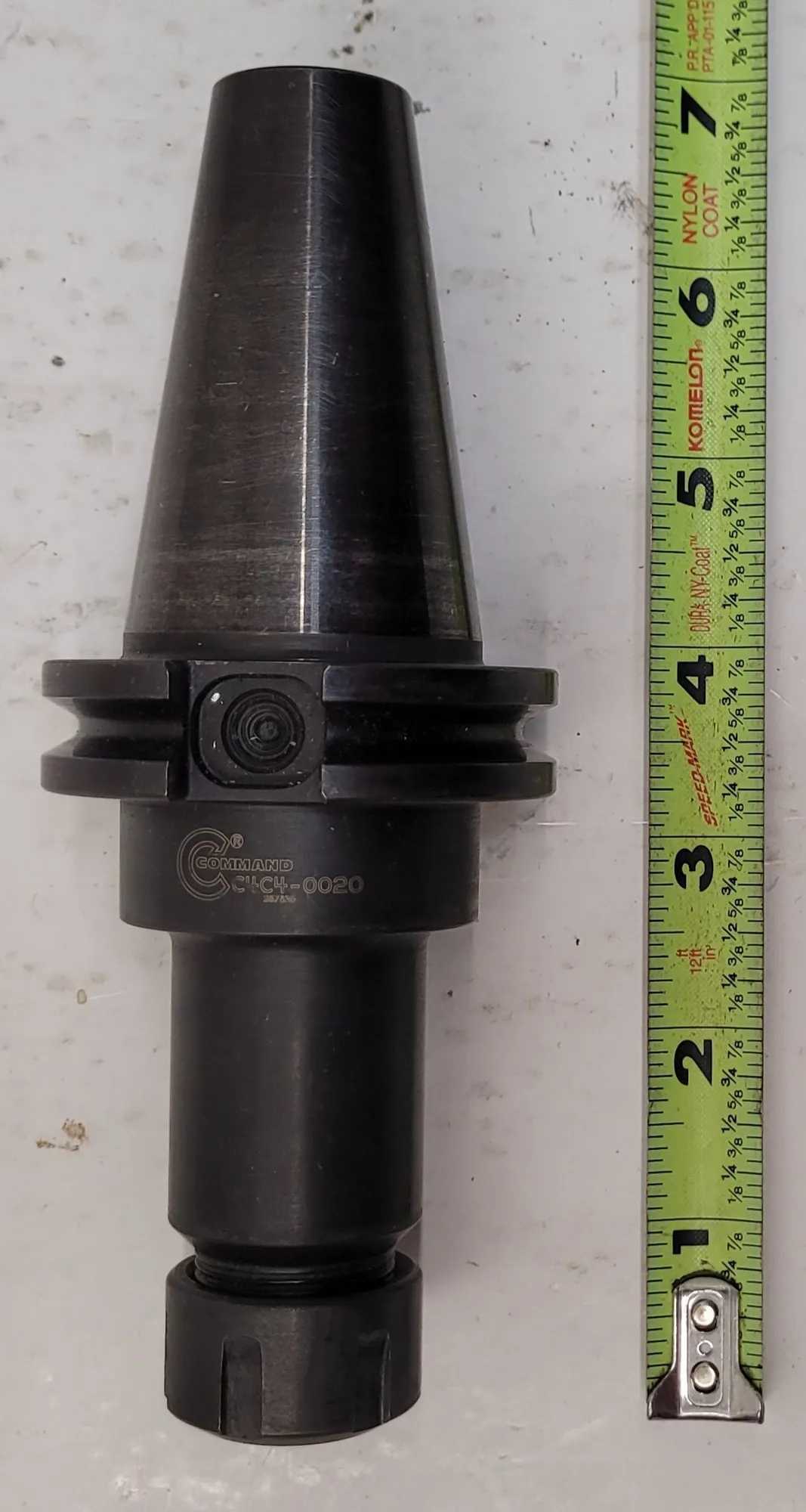 COMMAND CAT-40 ER-20 COLLET CHUCKS 4" PRO - SET OF 4 - MACHINING TOOLING & PARTS