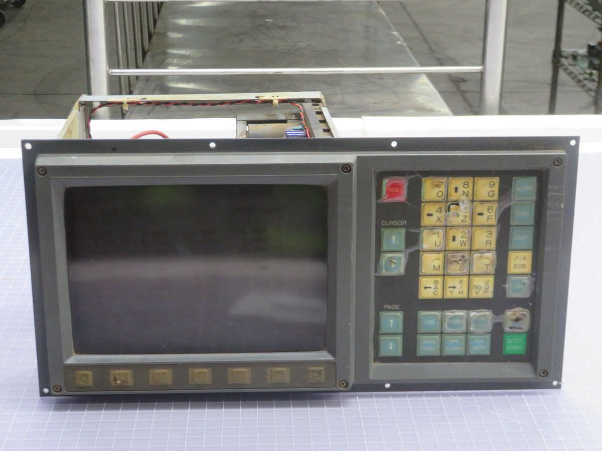 FANUC A61L-0001-0093 E8069PDA-CD 9In. CRT Monitor Control Assy T264141 - OPERATOR INTERFACE PANELS