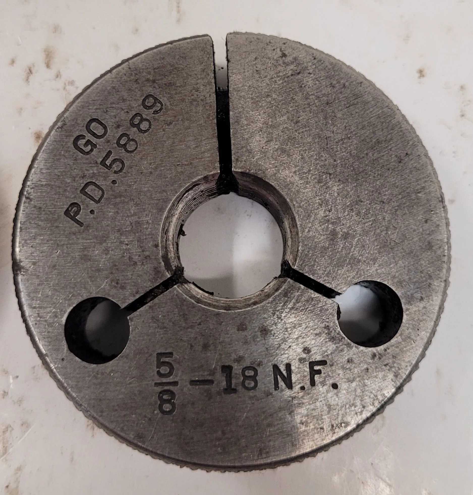 TAFT PIERCE THREAD RING GAUGES VARIOUS SIZES – SET OF 3 - MACHINE TOOLING