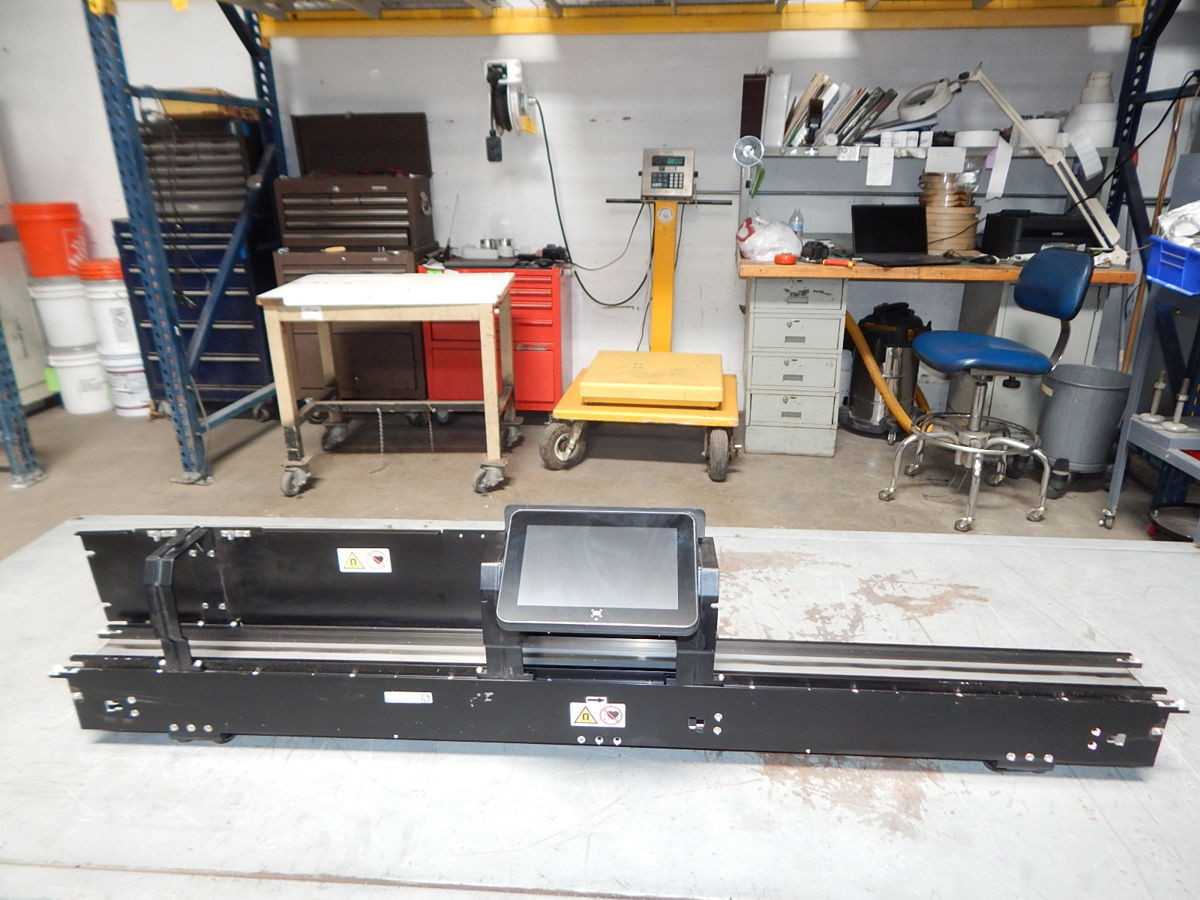 Rockwell Automation Conveyor System Straight Rail 47 1/4 Inch With Screen - CONVEYOR PARTS