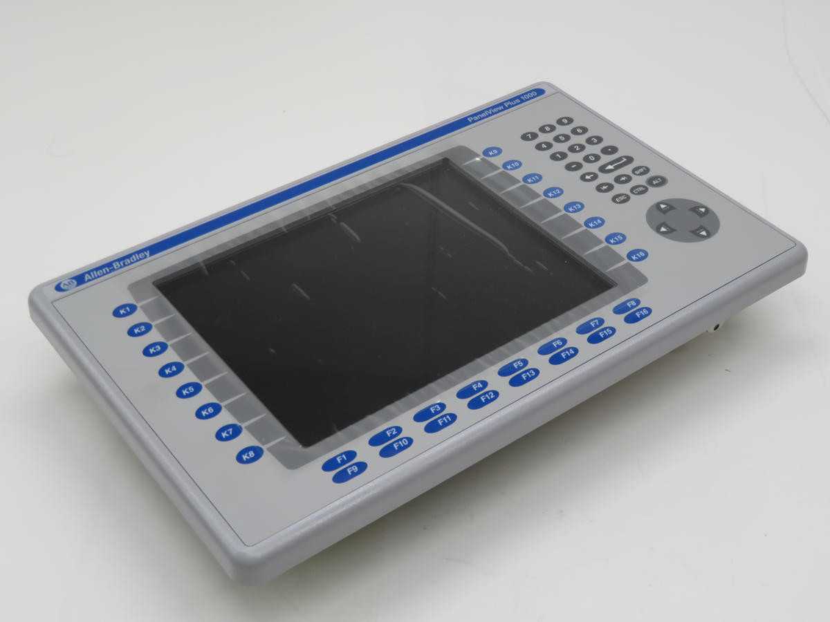 ALLEN BRADLEY 2711P-K10C4DB HMI, 10.4IN DISPLAY, 640X480 RES, KEYPAD INPUT, 24VDC POWER - OPERATOR INTERFACE PANELS ALLEN BRADLEY 2711P-K10C4DB HMI, 10.4IN DISPLAY, 640X480 RES, KEYPAD INPUT, 24VDC POWER - OPERATOR INTERFACE PANELS