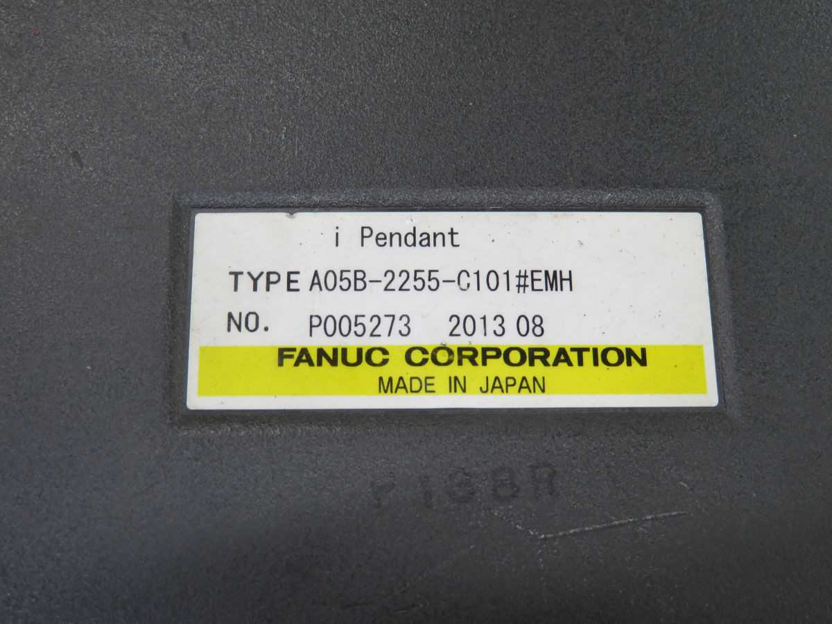 FANUC A05B-2255-C101, TEACH PENDANT, 8.4 IN LCD TOUCH DISPLAY - TEACH PENDANTS