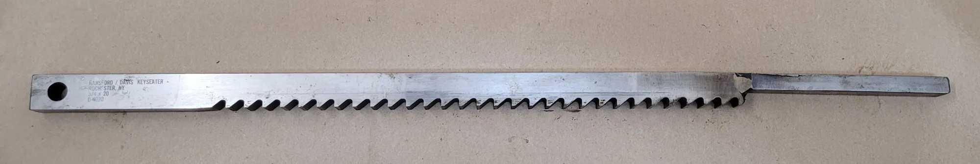 HANSFORD DAVIS D-4020 KEYSEATER – 3/4IN X 20 - MACHINING TOOLING & PARTS