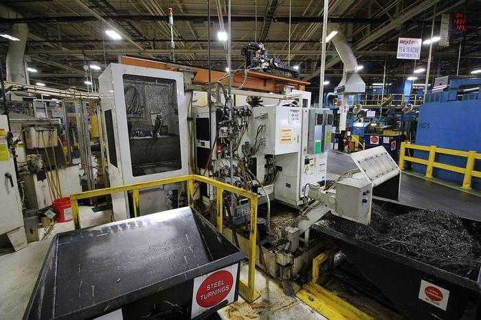 2008 FUJI ANS-320TTS CNC TURNING CENTER, TWIN SPINDLE, 3500 RPM, 8" CHUCK - CNC LATHES