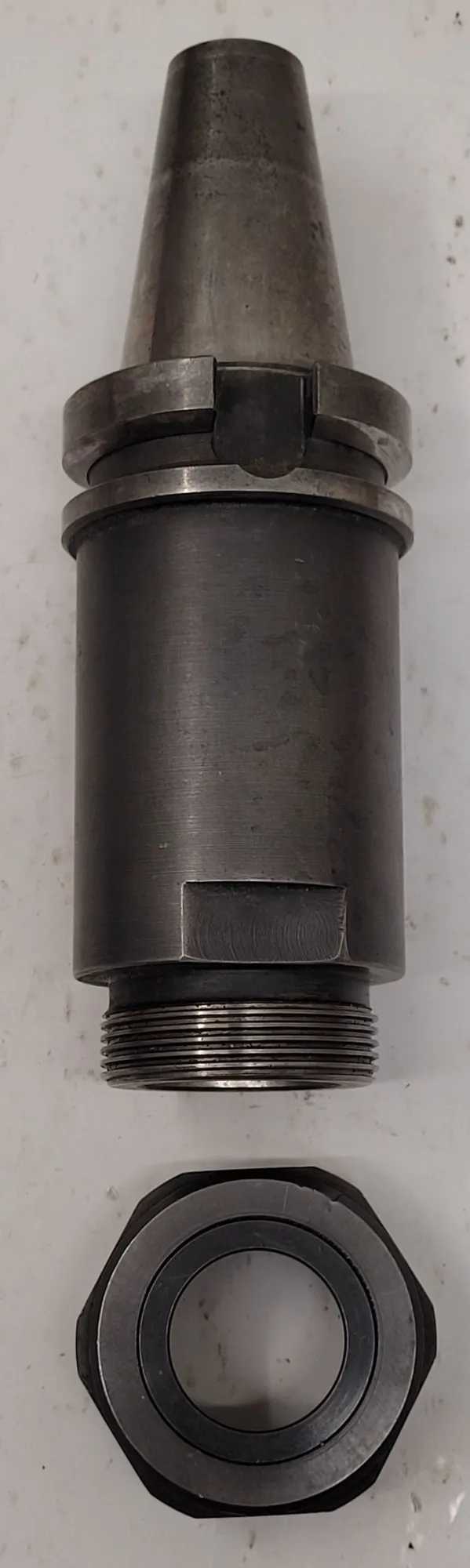 KENNAMETAL CAT40 COLLET CHUCK HOLDER - CAT 40 TAPER TYPE, 8-1/4" OAL - MACHINE TOOLING